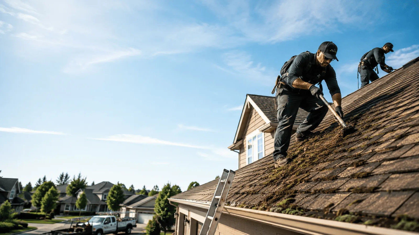 Roof Moss Removal in Opolis, KS near me